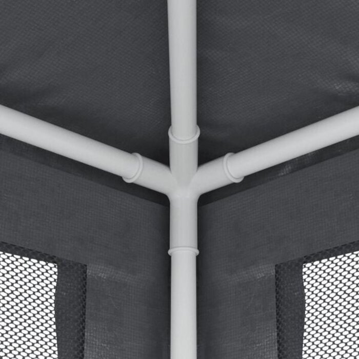 Vidaxl Partyzelt 3x4 m Anthrazit mit Netzwänden - 34% Rabatt auf Retourenware