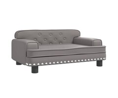 Vidaxl Gemütliche Kinderbank in Grau - 70x45x30 cm - 51% Rabatt
