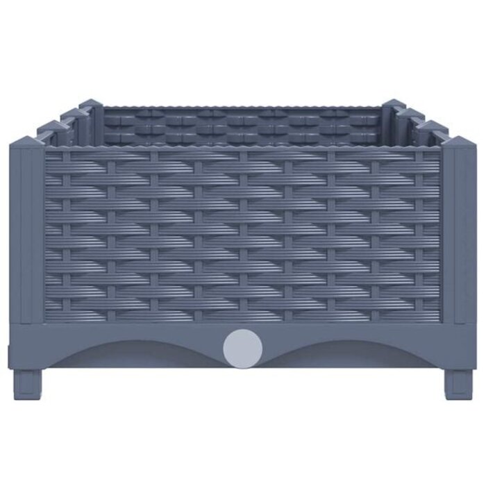 Vidaxl Hochbeet 120x40x23 cm, Blaugrau - 33% Rabatt auf Retoure