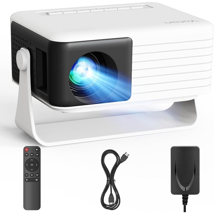 Yoton Mini LED-Projektor 720P, 6500 Lumen, 120 Zoll, tragbar - 33% Rabatt
