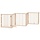 Klappbares Hundegitter 300 cm Pappelholz - 34% Rabatt