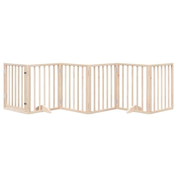 Vidaxl Klappbares Hundegitter 300 cm Pappelholz - 34% Rabatt