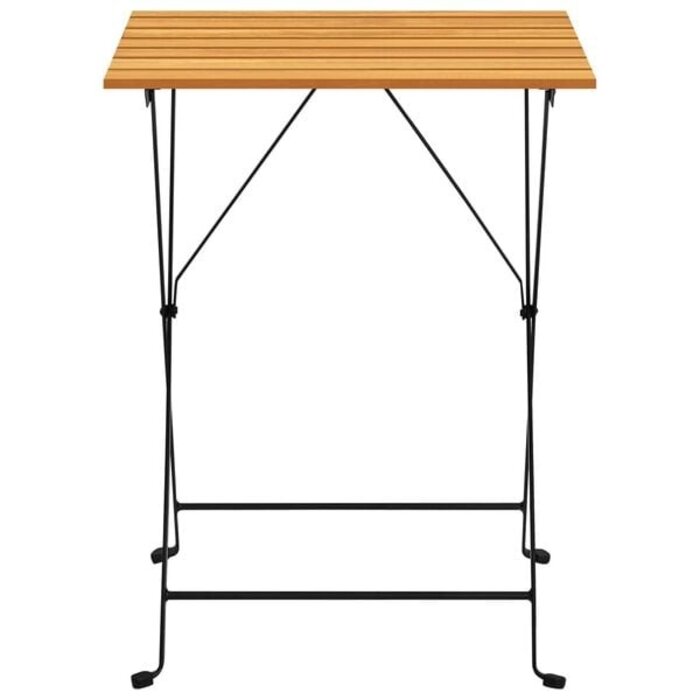 Vidaxl Bistrotisch 55x54x71 cm aus massivem Akazienholz - 34% Rabatt