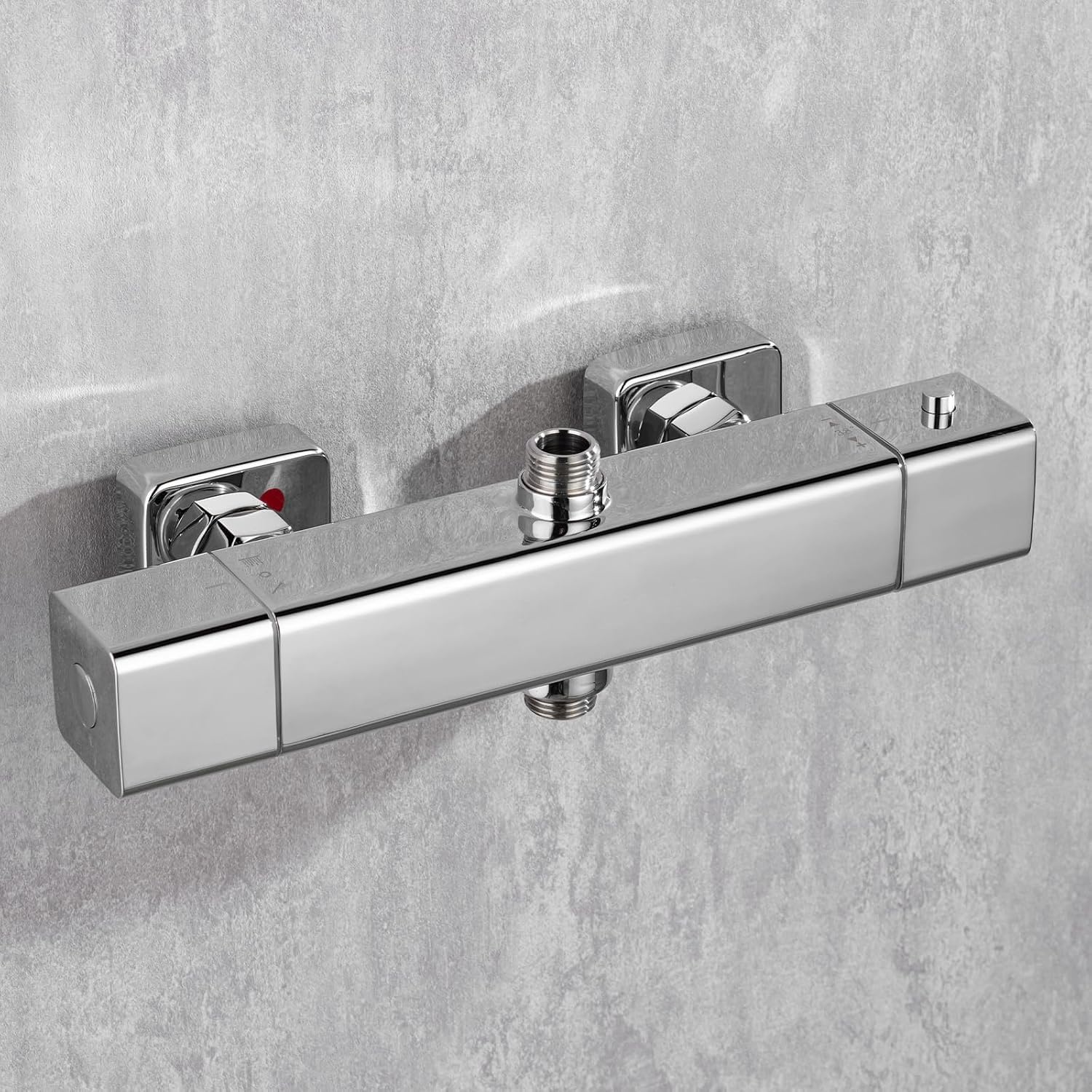 Thermostat-Duscharmatur Mattschwarz - 38°C Sperre - 34% Rabatt