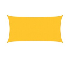 Vidaxl Rechteckiges Sonnensegel 3 x 6 m, Gelb - 52% Rabatt
