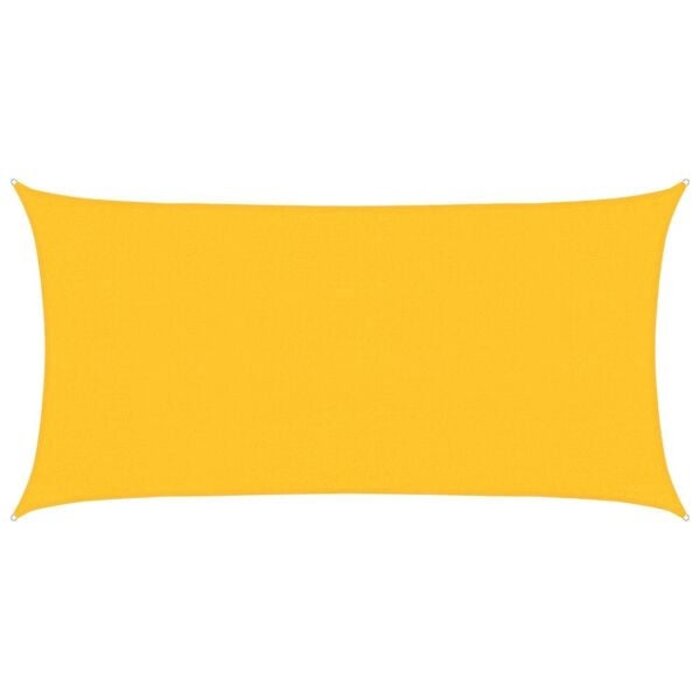 Vidaxl Sonnensegel 3 x 6 m Rechteckig Gelb - 33% Rabatt