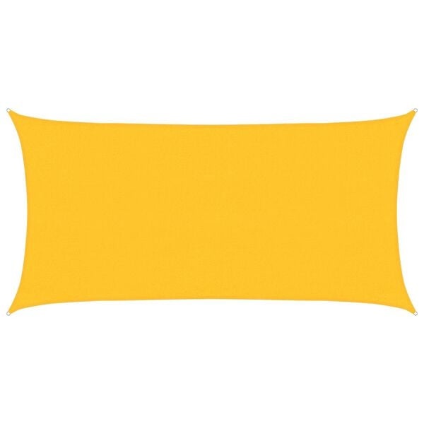 Vidaxl Sonnensegel 3 x 6 m Rechteckig Gelb - 33% Rabatt