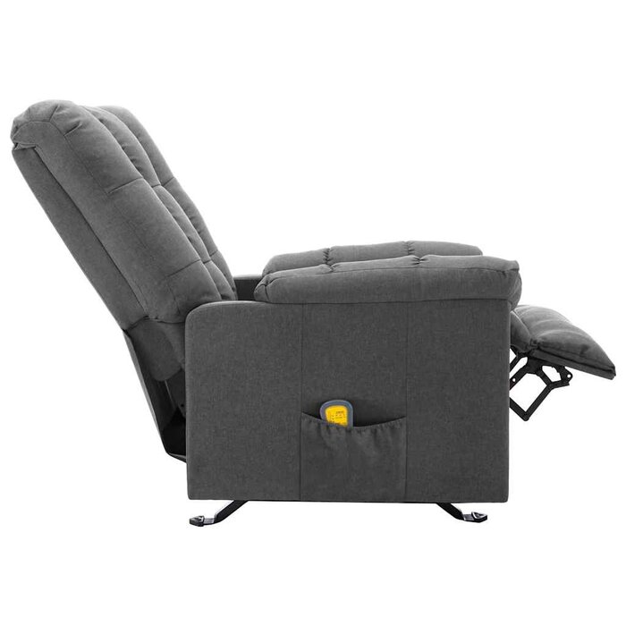 Vidaxl Elektrischer Massagesessel Lichtgrau - 35% Rabatt