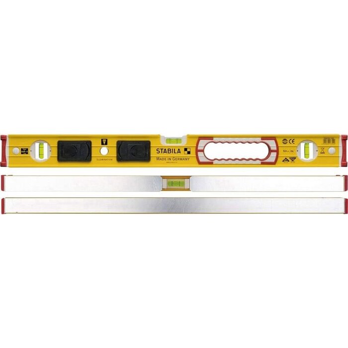 Wasserwaage 60 cm mit LED-Beleuchtung - 34% Rabatt auf Ausgepackt-Zustand