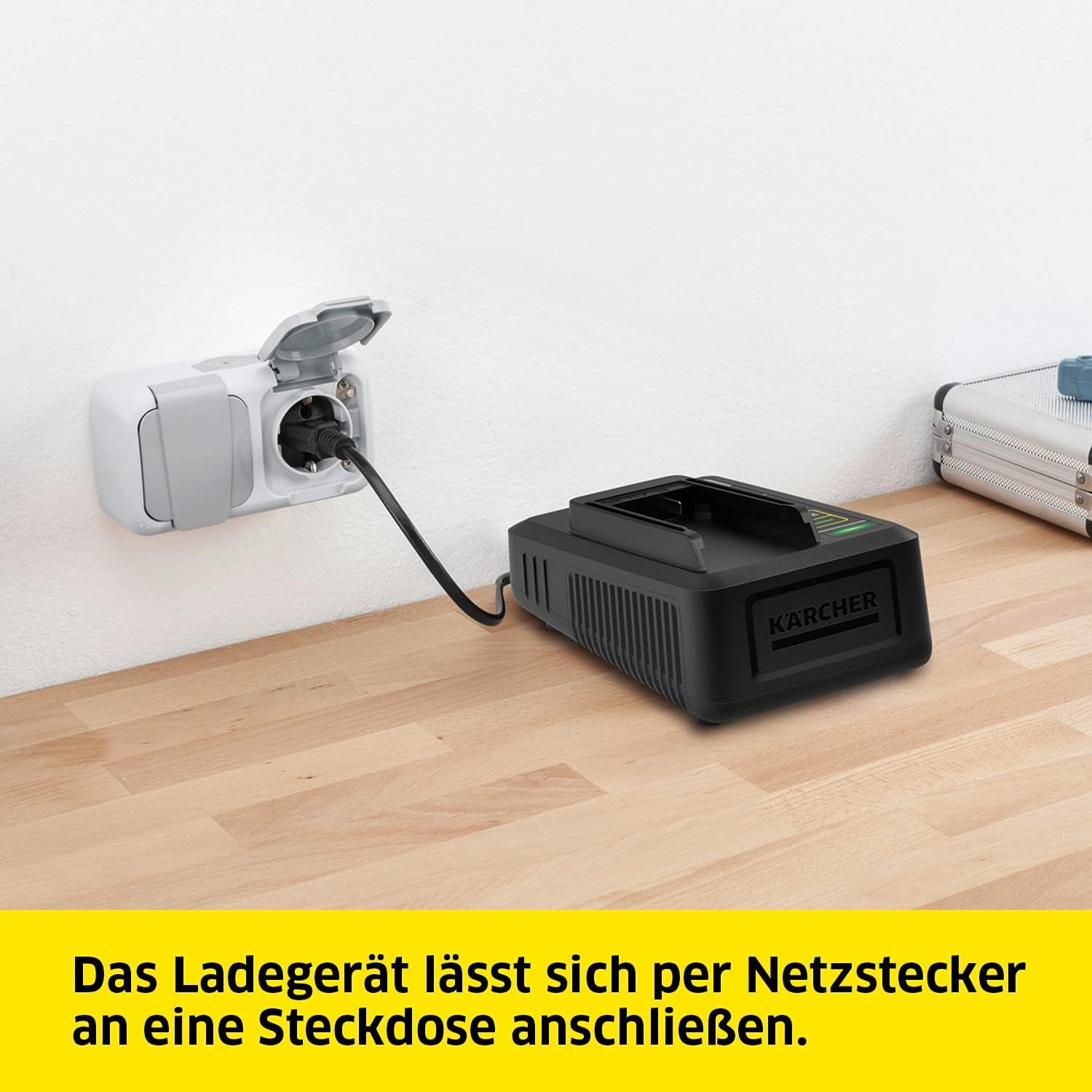 18V Akku-Starter-Set mit Schnellladegerät - 34% Rabatt - Top Zustand