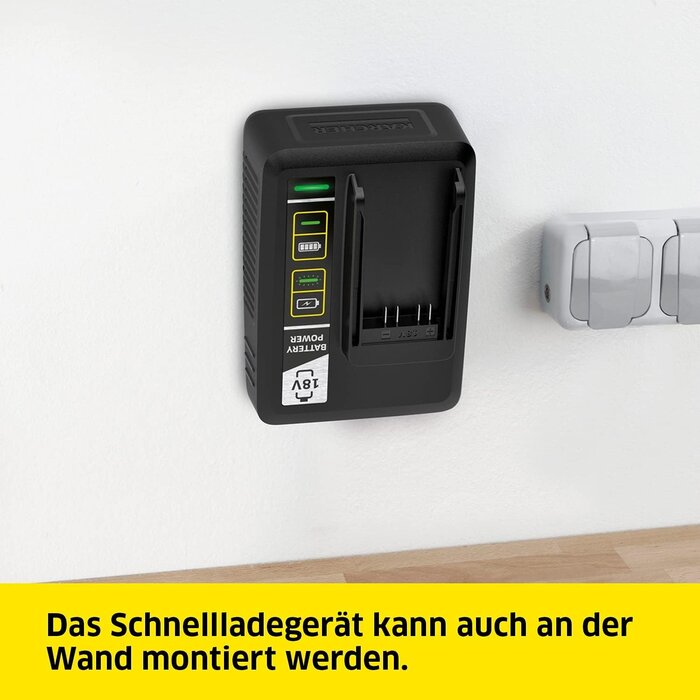 18V Akku-Starter-Set mit Schnellladegerät - 34% Rabatt - Top Zustand