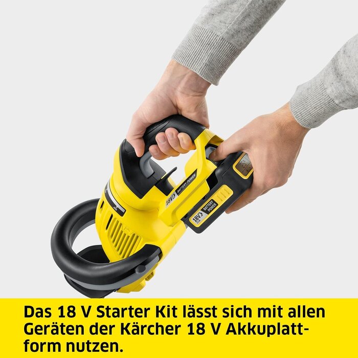 18V Akku-Starter-Set mit Schnellladegerät - 34% Rabatt - Top Zustand