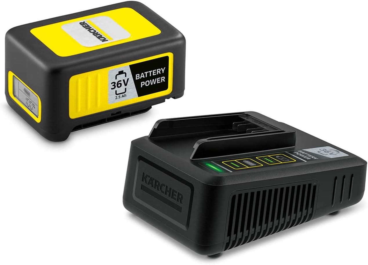 18V Akku-Starter-Set mit Schnellladegerät - 34% Rabatt - Top Zustand