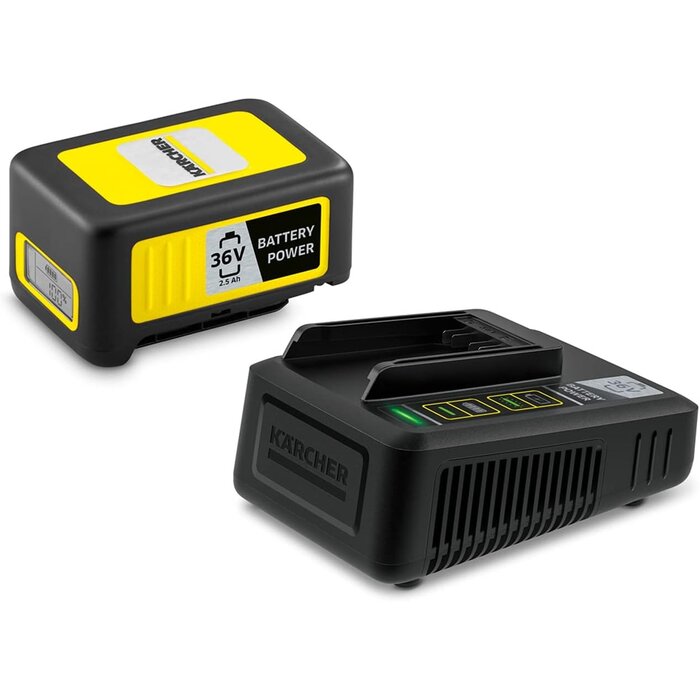 18V Akku-Starter-Set mit Schnellladegerät - 34% Rabatt - Top Zustand