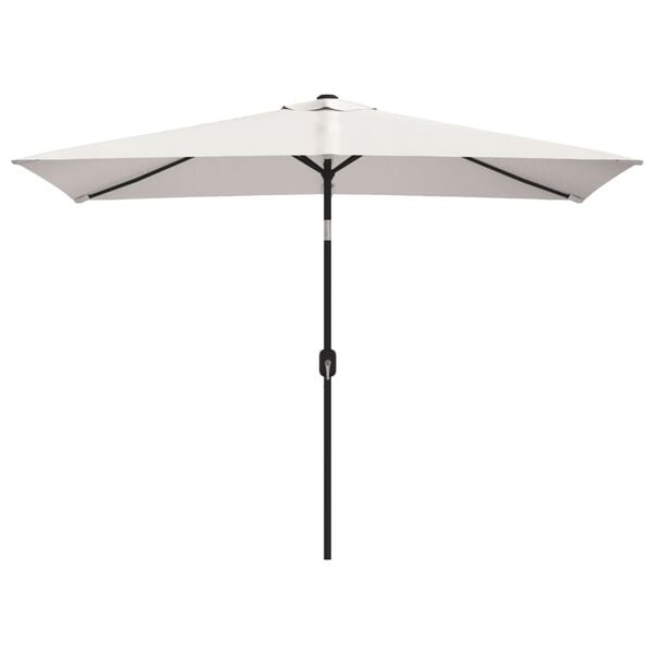 Vidaxl Rechteckiger Sonnenschirm 200x300 cm Sandweiß - 34% Rabatt