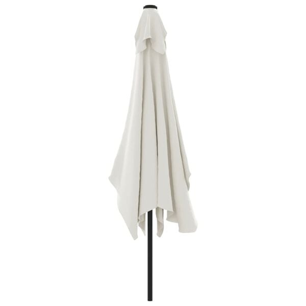 Vidaxl Rechteckiger Sonnenschirm 200x300 cm Sandweiß - 34% Rabatt