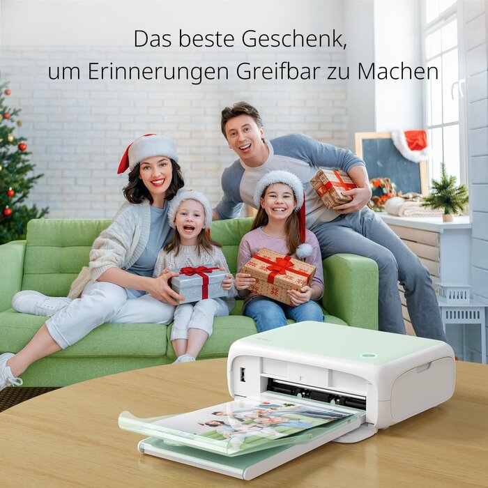 Yoton WLAN-Fotodrucker 4x6 Zoll, lichtgrün - 35% Rabatt