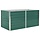 Hochbeet verzinkter Stahl 160x80x77cm Grün - 34% Rabatt