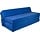 Klappmatratze mit Kissen 200x120cm - Dunkelblau - 34% Rabatt