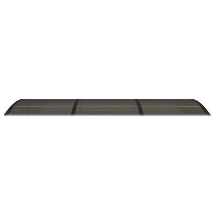 Vidaxl Türvordach 300x100 cm Polycarbonat Schwarz - 35% Rabatt