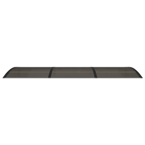 Vidaxl Türvordach 300x100 cm Polycarbonat Schwarz - 35% Rabatt