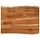 Massive Akazien-Tischplatte mit Naturkante 90x60 cm - 34% Rabatt