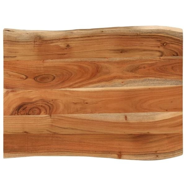 Vidaxl Massive Akazien-Tischplatte mit Naturkante 90x60 cm - 34% Rabatt
