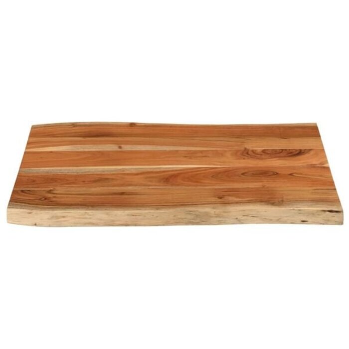 Vidaxl Massive Akazien-Tischplatte mit Naturkante 90x60 cm - 34% Rabatt
