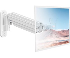 Suptek Monitor-Wandhalterung, Gasdruckfeder, 13-32 Zoll, Weiß - 32% Rabatt