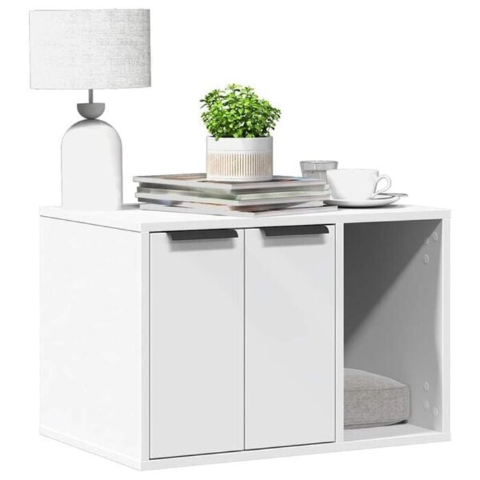 Vidaxl Katzentoilettenschrank Weiß 60x40x40 cm - 34% Rabatt auf Retoure