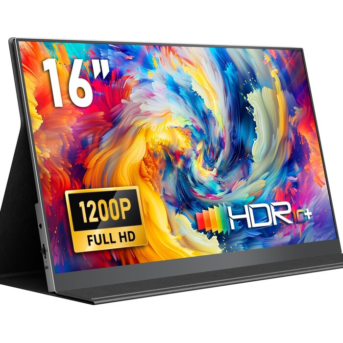 Tragbarer 15,6 Zoll Full HD Monitor - 34% Rabatt auf dieses Ausgepackt-Modell