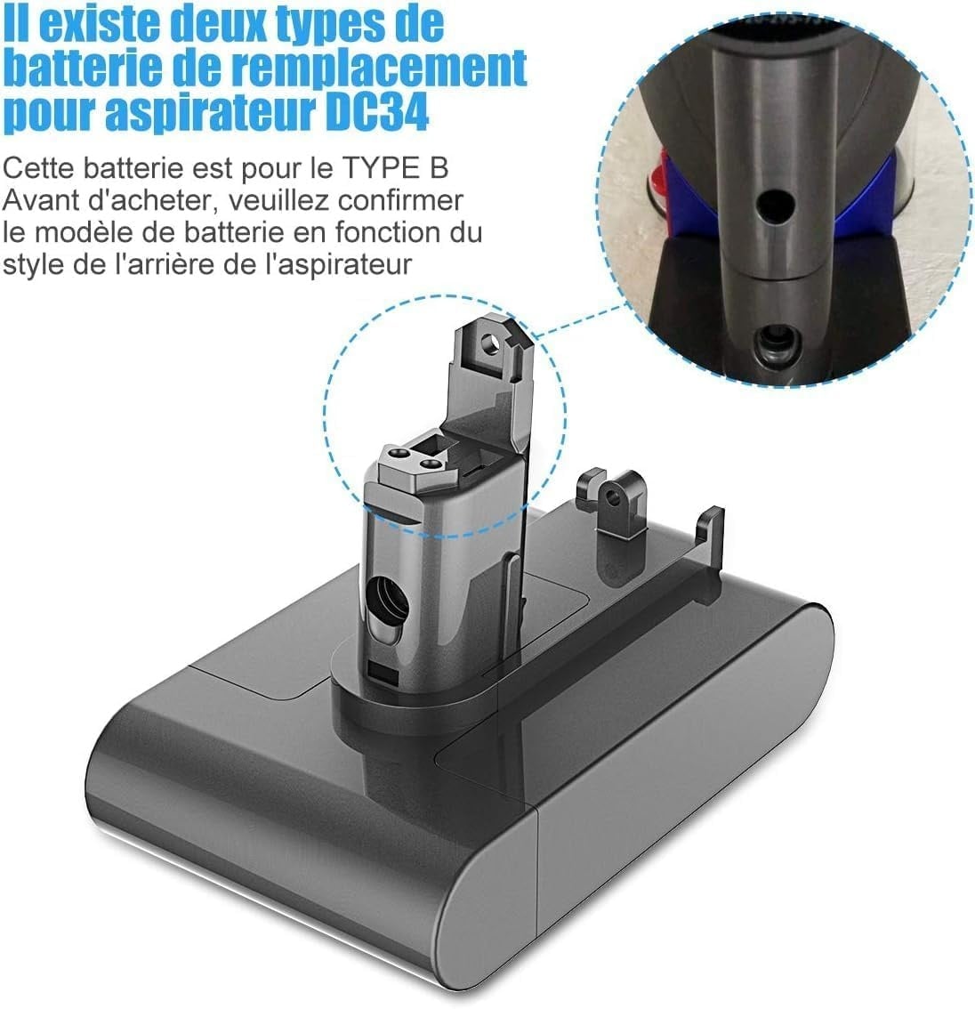 Ersatzakku 5000mAh für Staubsauger Typ B - 31% Rabatt