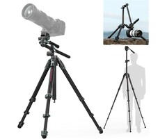 Profi-Videostativ 187 cm: Carbon & Aluminium - 57% Rabatt
