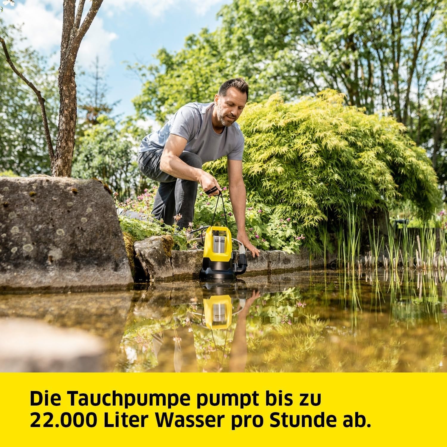 Schmutzwasser-Tauchpumpe mit Sensor - 35% Rabatt