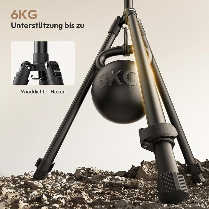 Aluminium Lichtstativ 270 cm - 34% Rabatt auf Retourenware
