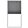 Plissee-Insektenschutz 80x160 cm, weißer Aluminiumrahmen - 34% Rabatt
