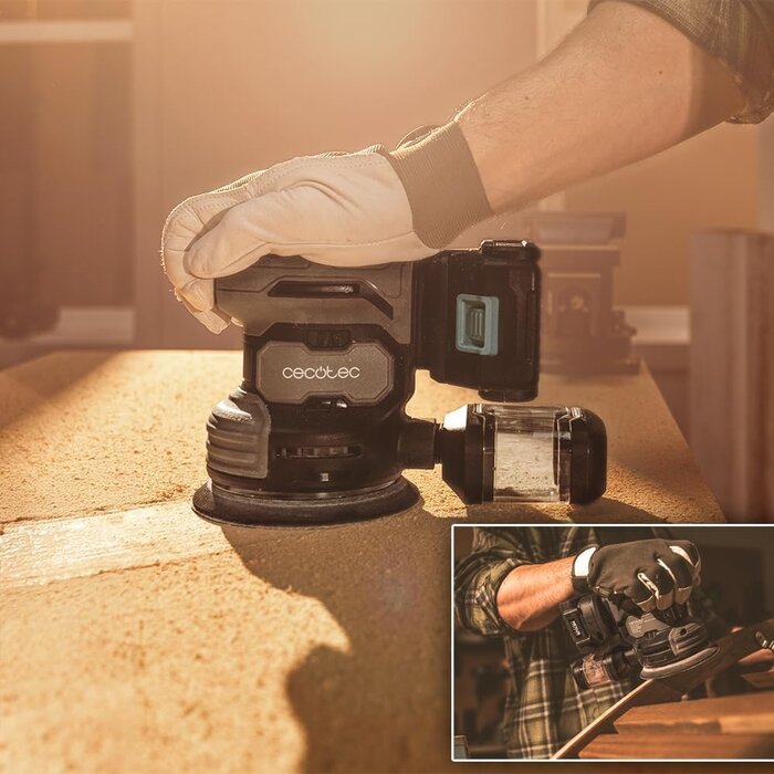 Akku-Exzenterschleifer 21V 13000 U/min - 34% Rabatt auf Retourenware