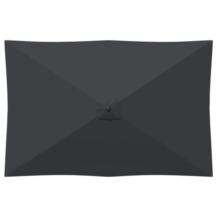 Vidaxl Rechteckiger Sonnenschirm 200 x 300 cm Anthrazit - 33% Rabatt