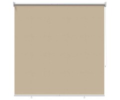 Vidaxl Außenrollo UV-Schutz Beige 100 x 230 cm - 49% Rabatt