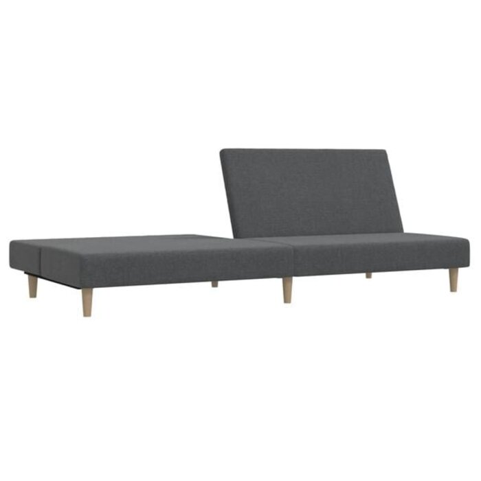 Vidaxl Schlafsofa 2-Sitzer Hellgrau - 35% Rabatt