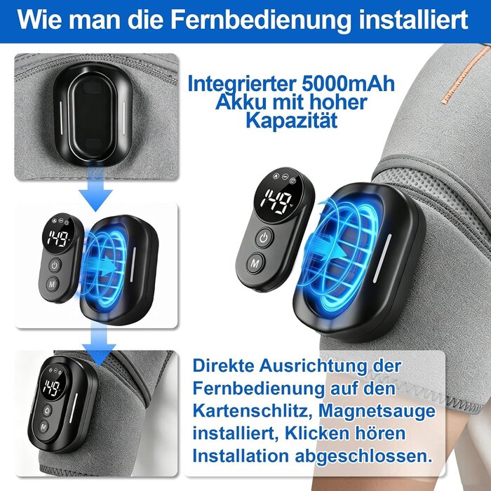 3-in-1 Schultermassagegerät mit Wärme & Vibration - 33% Rabatt
