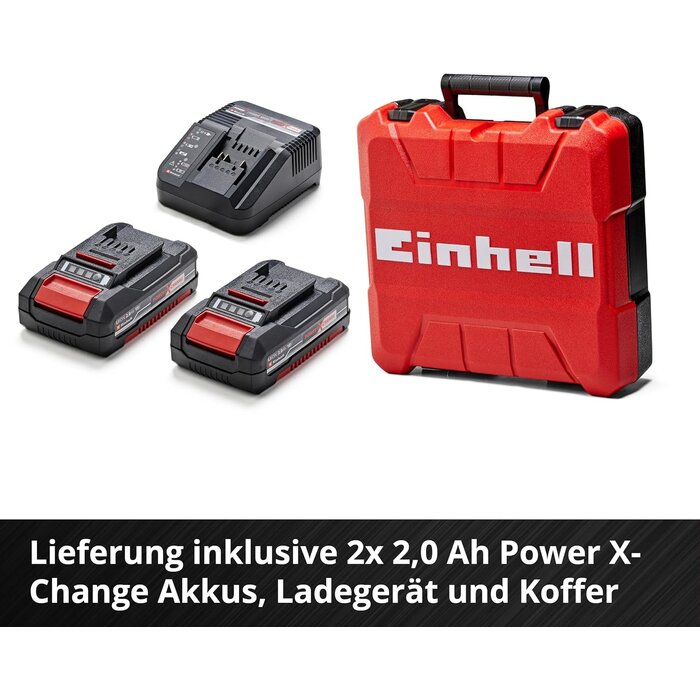 Bürstenloser Akku-Schlagbohrschrauber 18V Set, 2 Akkus & Koffer - 35% Rabatt