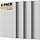 4er Set Akustikpaneele 120x60cm Weiß Streifen - 33% Rabatt