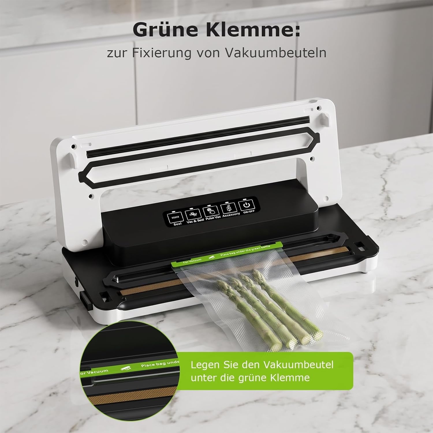 Vakuumiergerät VS2000 für trockene & feuchte Lebensmittel - 33% Rabatt