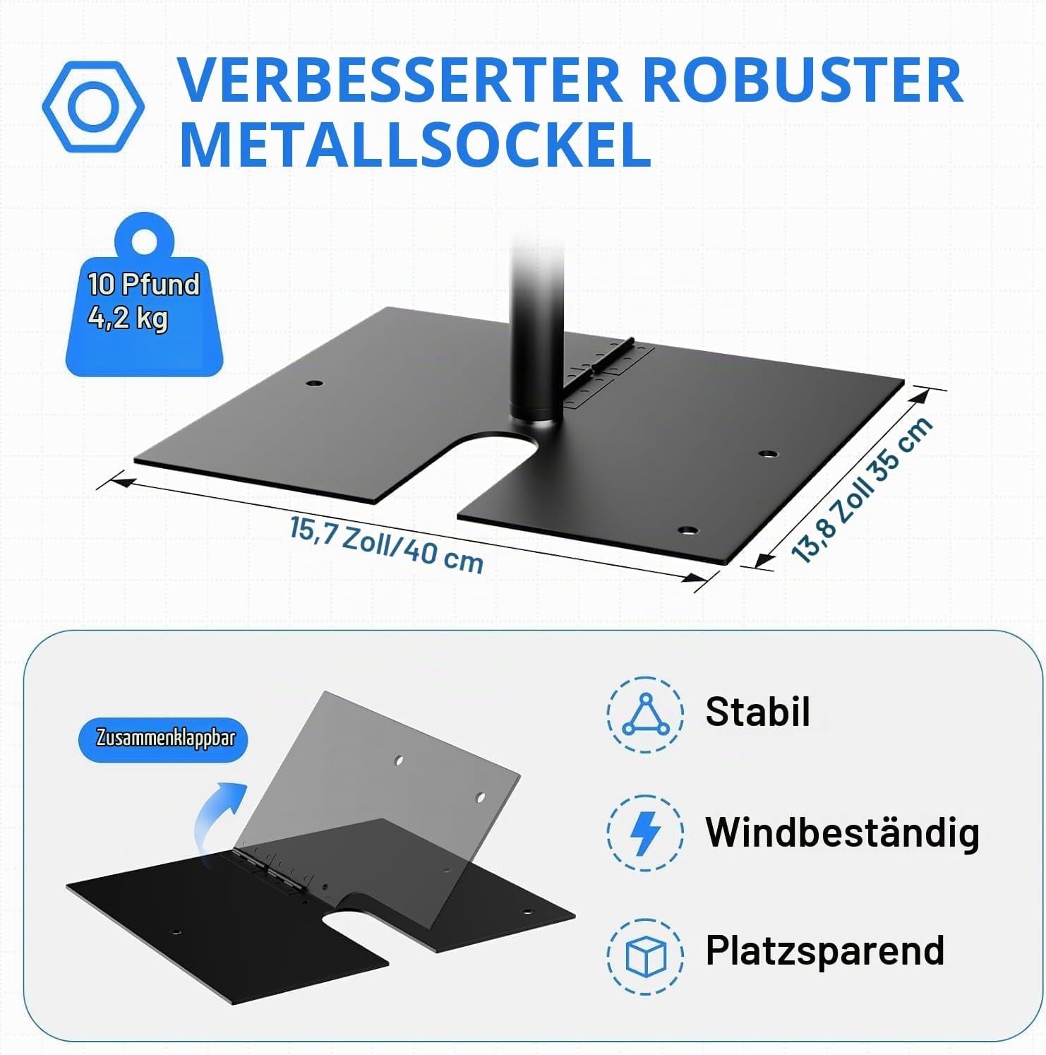 Professionelles Fotohintergrundsystem 3x3,6m - 35% Rabatt