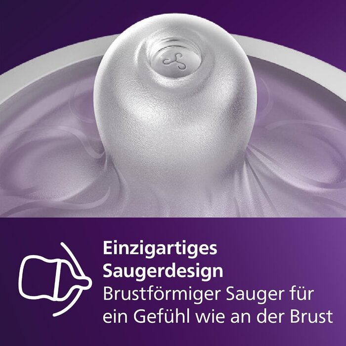 3er-Set Babyflaschen 260 ml Natural Response - 27% Rabatt - BPA-frei