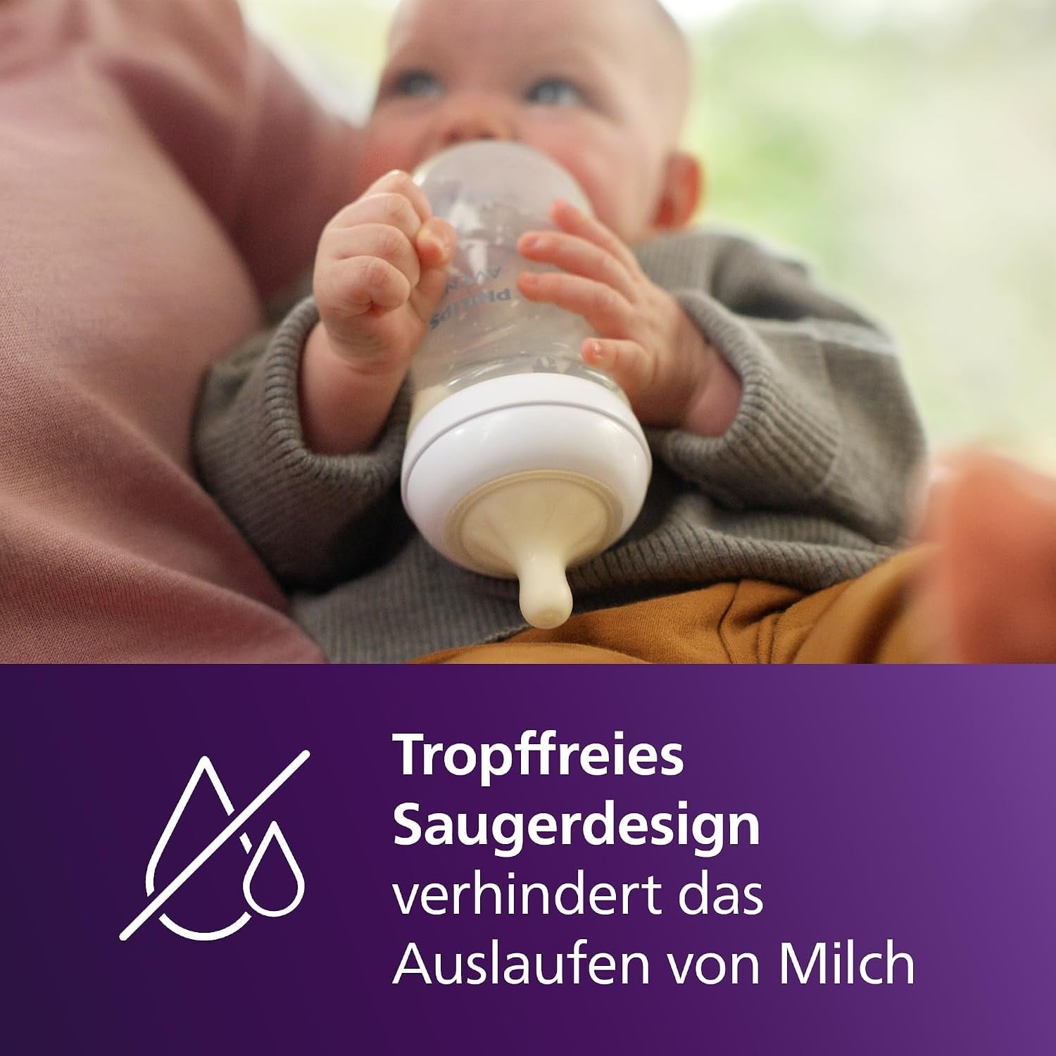 3er-Set Babyflaschen 260 ml Natural Response - 27% Rabatt - BPA-frei