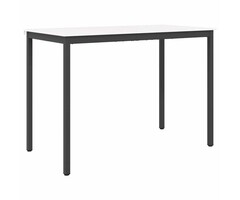 Vidaxl Bartisch aus massivem Kiefernholz 150x80x105 cm Weiß - 52% Rabatt