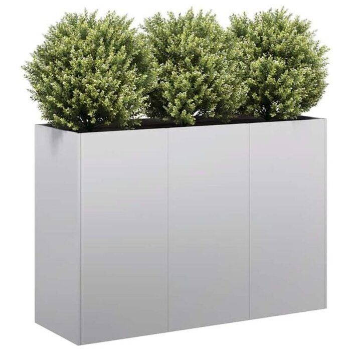 Vidaxl Hochbeet aus verzinktem Stahl 120x40x80 cm - 34% Rabatt