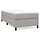 Bettgestell 80x200 cm Stoff Hellgrau - 34% Rabatt